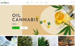 WeedMarket - Dokan Multivendor Marketplace WordPress Theme