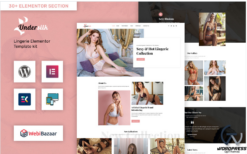 UnderSlik - Lingerie WordPress Theme