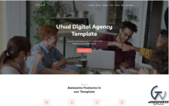 Uhud - Responsive Digital Agency WordPress Theme