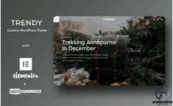 Trendy - Creative Fashion WordPress Theme