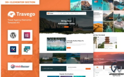 Travego - Tour & Travel Agency Template WordPress Theme