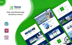 Stures - Solar and Wind Energy Responsive WordPress Theme