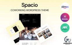Spacio - Coworking WordPress Theme to Unite Workers