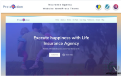 Protection - Insurance Agency Website WordPress Theme