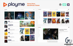 PLAYME - Video Games News WordPress Theme 1.0.4