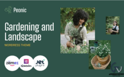 Peonic - Gardening and Landscape WordPress Theme