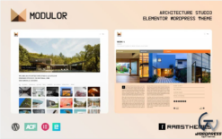 MODULOR - Architecture Studio WordPress Theme