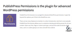 PublishPress – Permissions Pro 4.0.29