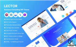 Lector- Business Consulting WordPress Theme.