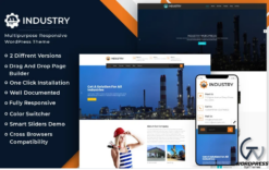 Industry Business WordPress theme