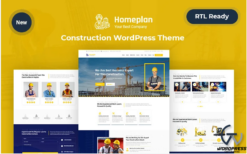 Home plan – Construction WordPress Responsive Theme