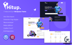 Hitup - Fitness and Gym WordPress Theme
