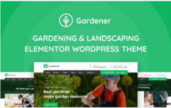 Gardener - Gardening and Landscaping WordPress Elementor Theme