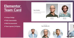 Elementor Team Card
