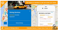 Social Store Locator - Reviews & Ratings Add-on