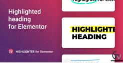 Highlighter – Highlighted heading for Elementor