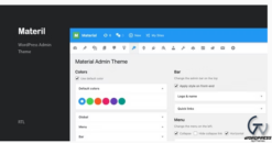 Materil - WordPress Material Design Admin Theme
