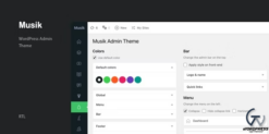 Musik - WordPress Admin Theme