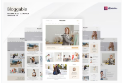 Bloggable - Modern Blog Elementor Template Kit