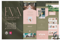 EVA - Fashion WooCommerce Elementor Template Kit
