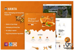 Hanta - Beekeeping & Honey Shop Elementor Template Kit