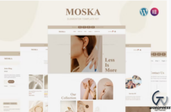 Moska - Fashion Jewelry Store WooCommerce Elementor Template Kit