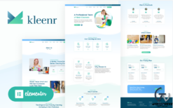 Kleenr - Cleaning Service Company Elementor WordPress Woocommerce Theme
