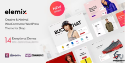 Elemix - Modern & Creative Elementor WooCommerce Theme 1.2.4
