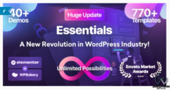 Essentials – Multipurpose WordPress Theme 3.0.8