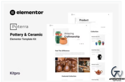 Poterra - Pottery & Ceramic Elementor Template Kit
