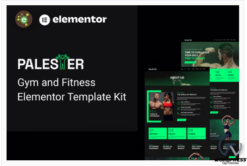 Palester - Gym & Fitness Elementor Template Kit
