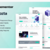Hozta - Web Hosting Service Elementor Template Kit 2 1 9
