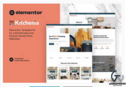 Kitchenia – Kitchenware & Cooking Utensils Store Template Kit