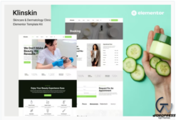 Klinskin - Skincare & Dermatology Clinic Elementor Template Kit
