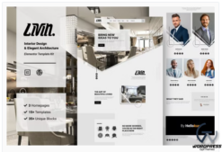 Livin - Interior Design & Architecture Elementor Template Kit