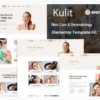 Kulit - Skin Care & Dermatology Elementor Template kit 2 7 10