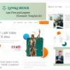 Law & Order - Law Firm & Lawyers Elementor Template Kit 3 9 5