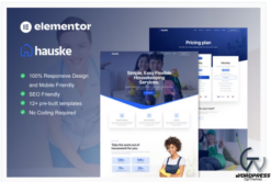 Hauske - Houskeeping & Cleaning Services Elementor Template Kit