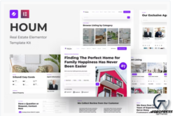 Housec - Smart Home Security Service Elementor Template Kit