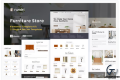 Furniti - Furniture & Home Decor Store Elementor Pro Template Kit