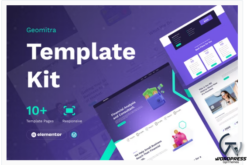 Geomitra - Creative Financial Elementor Pro Template Kit