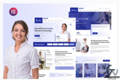 Edan - Human Psychology & Consultant Elementor Template Kit