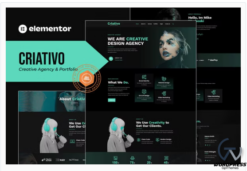 Criativo - Creative Agency & Portfolio Elementor Template Kit