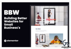 BBW | Building Better Websites for Small Business's Elementor Template Kit