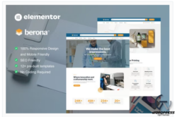 Berona - Printing & Design Service Elementor Template Kit