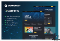 Cammo - Creative Agency Services Elementor Template Kit