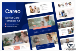 Careo - Elderly & Senior Care Elementor Template Kit