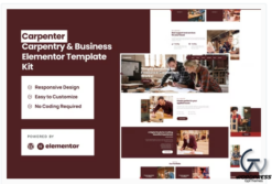 Carpenter - Business Elementor Pro Template Kit
