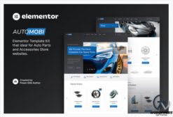 Autowing - Emergency Towing Service Elementor Template Kit