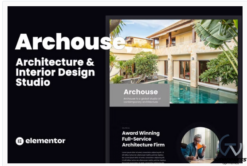Archouse - Architecture & Interior Design Studio Elementor Template Kit